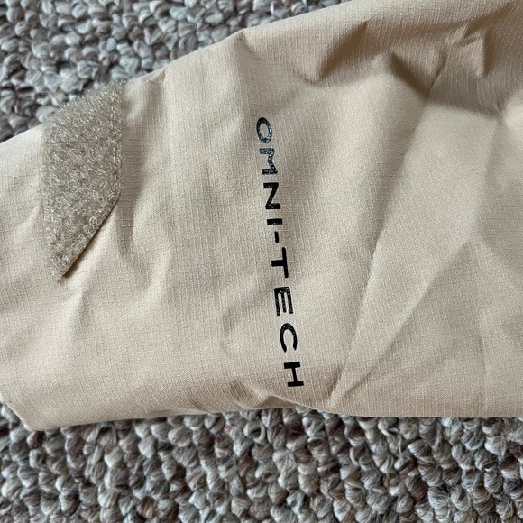 Columbia Northwest Explorer 3L Jacket, Men's large, beige, rain/ski/snowboard - Picture 7 of 10